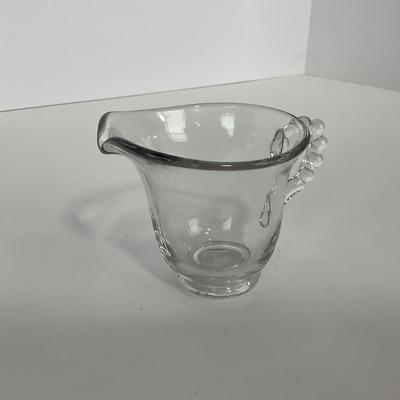 -59- GLASSWARE | Candlewick | Creamer, Sugar, & Tray