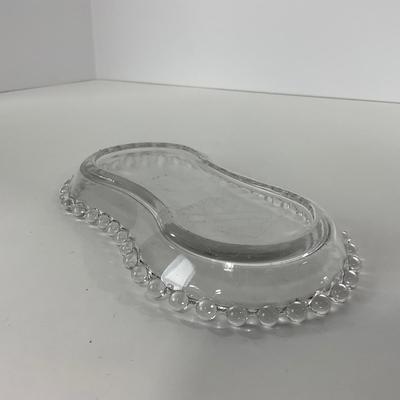-59- GLASSWARE | Candlewick | Creamer, Sugar, & Tray