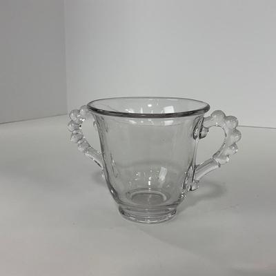 -59- GLASSWARE | Candlewick | Creamer, Sugar, & Tray
