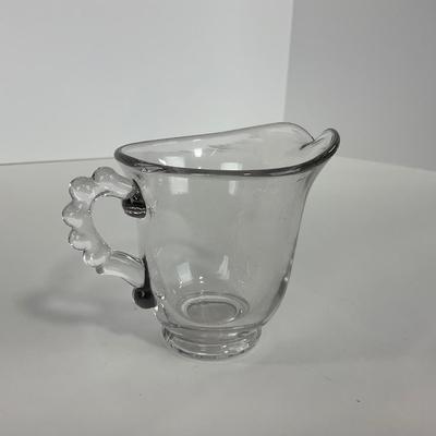 -59- GLASSWARE | Candlewick | Creamer, Sugar, & Tray