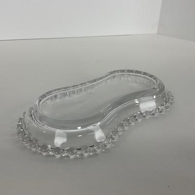 -60- GLASSWARE | Candlewick | Creamer, Sugar, & Tray