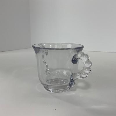 -60- GLASSWARE | Candlewick | Creamer, Sugar, & Tray