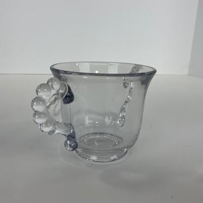 -60- GLASSWARE | Candlewick | Creamer, Sugar, & Tray