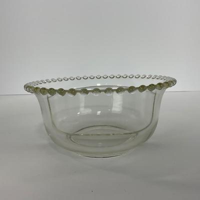 -62- GLASSWARE | Candlewick | Divided Bowl & Divided Dish