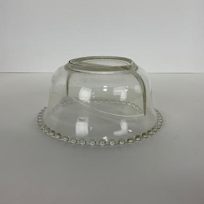 -62- GLASSWARE | Candlewick | Divided Bowl & Divided Dish
