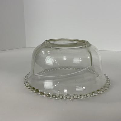 -62- GLASSWARE | Candlewick | Divided Bowl & Divided Dish