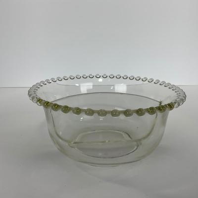 -62- GLASSWARE | Candlewick | Divided Bowl & Divided Dish