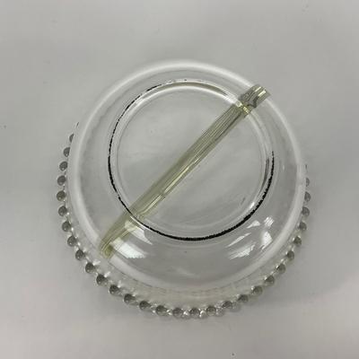 -62- GLASSWARE | Candlewick | Divided Bowl & Divided Dish
