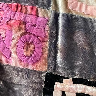 Very Cool Vintage Handmade Quilt wall Hanging