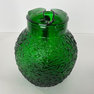 -72- GLASSWARE | Anchor Hocking â€œMilano Texturedâ€ Glass Co. | Pitcher