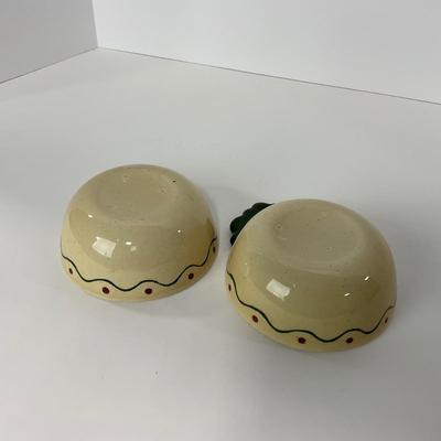 -73- DISHES | Rooster Metlox Poppytrail California Pottery | Soup Bowls