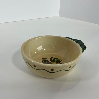-73- DISHES | Rooster Metlox Poppytrail California Pottery | Soup Bowls