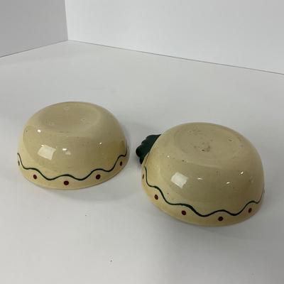 -73- DISHES | Rooster Metlox Poppytrail California Pottery | Soup Bowls