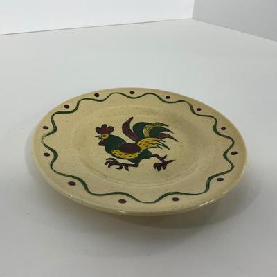 -74- DISHES | Rooster Metlox Poppytrail California Pottery | Small Plates