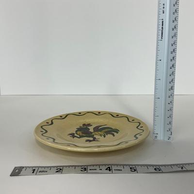 -74- DISHES | Rooster Metlox Poppytrail California Pottery | Small Plates