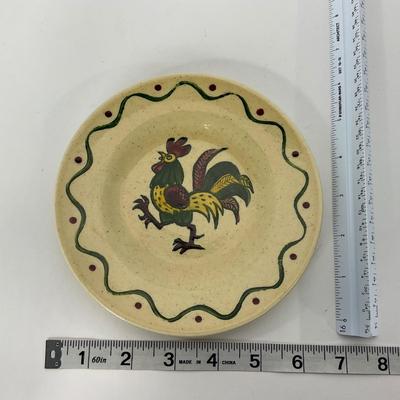 -74- DISHES | Rooster Metlox Poppytrail California Pottery | Small Plates