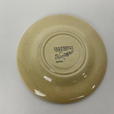 -74- DISHES | Rooster Metlox Poppytrail California Pottery | Small Plates