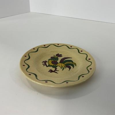 -74- DISHES | Rooster Metlox Poppytrail California Pottery | Small Plates