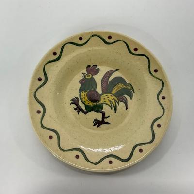 -74- DISHES | Rooster Metlox Poppytrail California Pottery | Small Plates