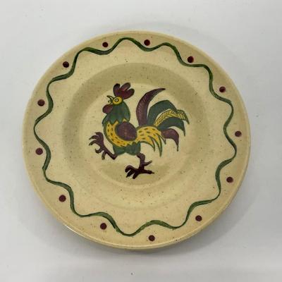 -74- DISHES | Rooster Metlox Poppytrail California Pottery | Small Plates
