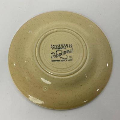 -74- DISHES | Rooster Metlox Poppytrail California Pottery | Small Plates