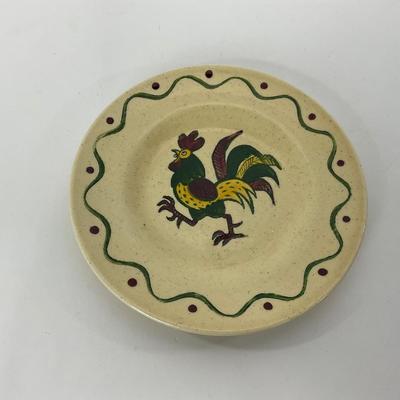 -74- DISHES | Rooster Metlox Poppytrail California Pottery | Small Plates
