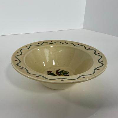 -75- DISHES | Rooster Metlox Poppytrail California Pottery | Cereal Bowls