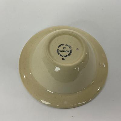 -75- DISHES | Rooster Metlox Poppytrail California Pottery | Cereal Bowls