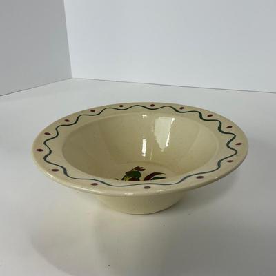 -75- DISHES | Rooster Metlox Poppytrail California Pottery | Cereal Bowls