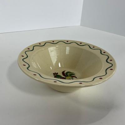-75- DISHES | Rooster Metlox Poppytrail California Pottery | Cereal Bowls