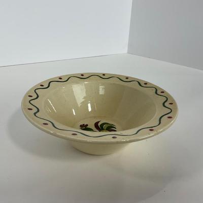-75- DISHES | Rooster Metlox Poppytrail California Pottery | Cereal Bowls