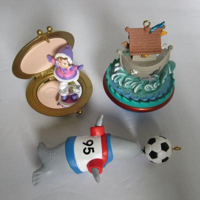 Lot 57:  Hallmark Keepsake Christmas Ornament Lot of 3