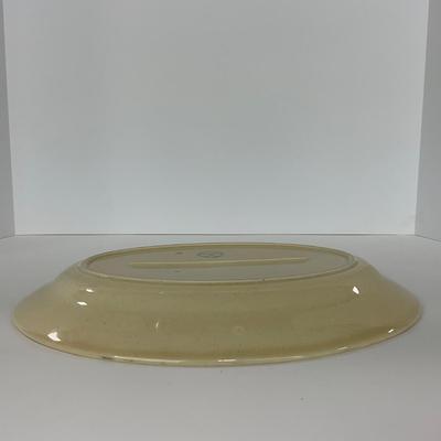 -77- DISHES | Rooster Metlox Poppytrail California Pottery | Platter