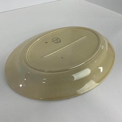 -77- DISHES | Rooster Metlox Poppytrail California Pottery | Platter