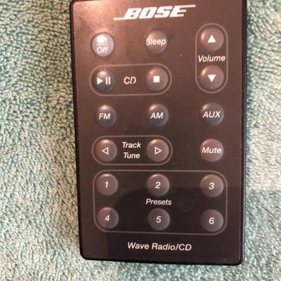 BOSE Wave Radio/CD w/Remote Tested -Lot 427
