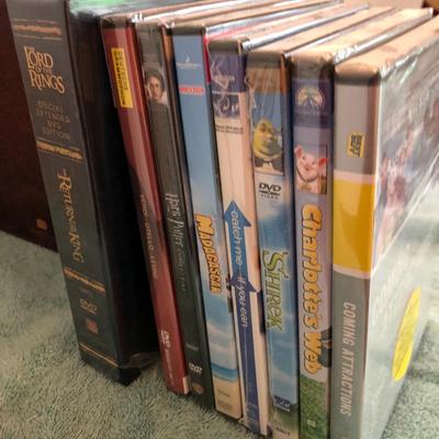 DVDs (Some New/Sealed) Lord of the Rings, Harry Potter & more -lot 428