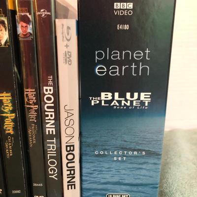 DVDs (Some New/Sealed) Lord of the Rings, Harry Potter & more -lot 428