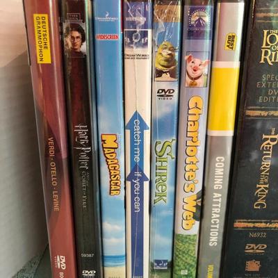 DVDs (Some New/Sealed) Lord of the Rings, Harry Potter & more -lot 428