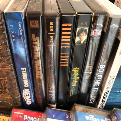 DVDs (Some New/Sealed) Lord of the Rings, Harry Potter & more -lot 428