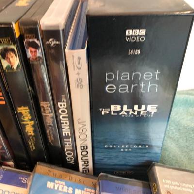 DVDs (Some New/Sealed) Lord of the Rings, Harry Potter & more -lot 428