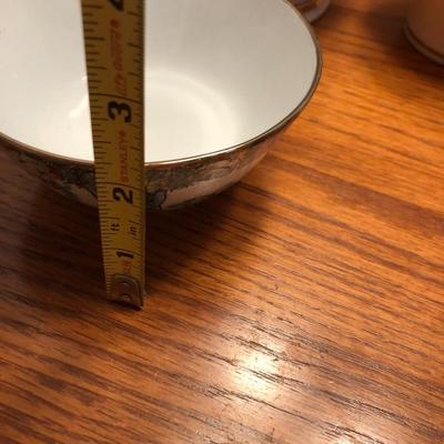 Sheffield England, Lenox, Chi-Keri Chen & Family Rose Asian Dish -Lot 430