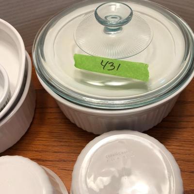 CORNING & NORPRO Ovenware -Lot 431