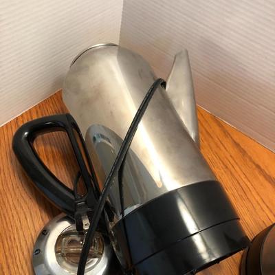 Hamilton-Beach Coffee Percolator & Electric Tea Kettle Water Boiler & Heater -Lot 432