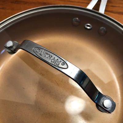 Mixed Cookware: Cast Iron, Gotham, Vintage Revere Cooper Clad & More -Lot 437