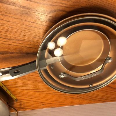 Mixed Cookware: Cast Iron, Gotham, Vintage Revere Cooper Clad & More -Lot 437