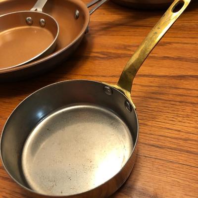 Mixed Cookware: Cast Iron, Gotham, Vintage Revere Cooper Clad & More -Lot 437
