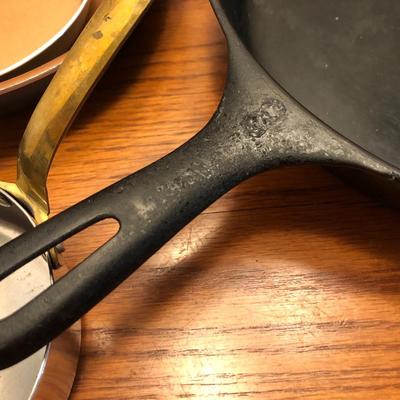 Mixed Cookware: Cast Iron, Gotham, Vintage Revere Cooper Clad & More -Lot 437
