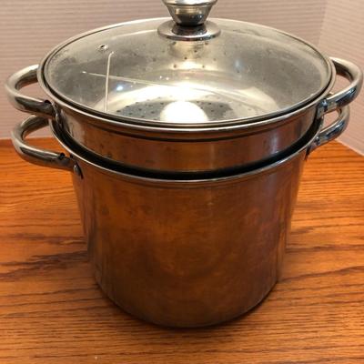 Mixed Cookware: Cast Iron, Gotham, Vintage Revere Cooper Clad & More -Lot 437