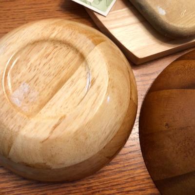 Wooden Kitchen Utensils, Bowls & Cutting Boards -Lot 440