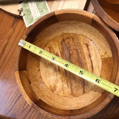 Wooden Kitchen Utensils, Bowls & Cutting Boards -Lot 440